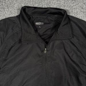 Ogio Endurance Full Zip Jacket Black Reflective Training Active Men’s Medium